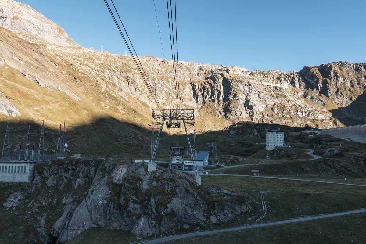 Luftseilbahn San Carlo-Robièi, Oktober 2023