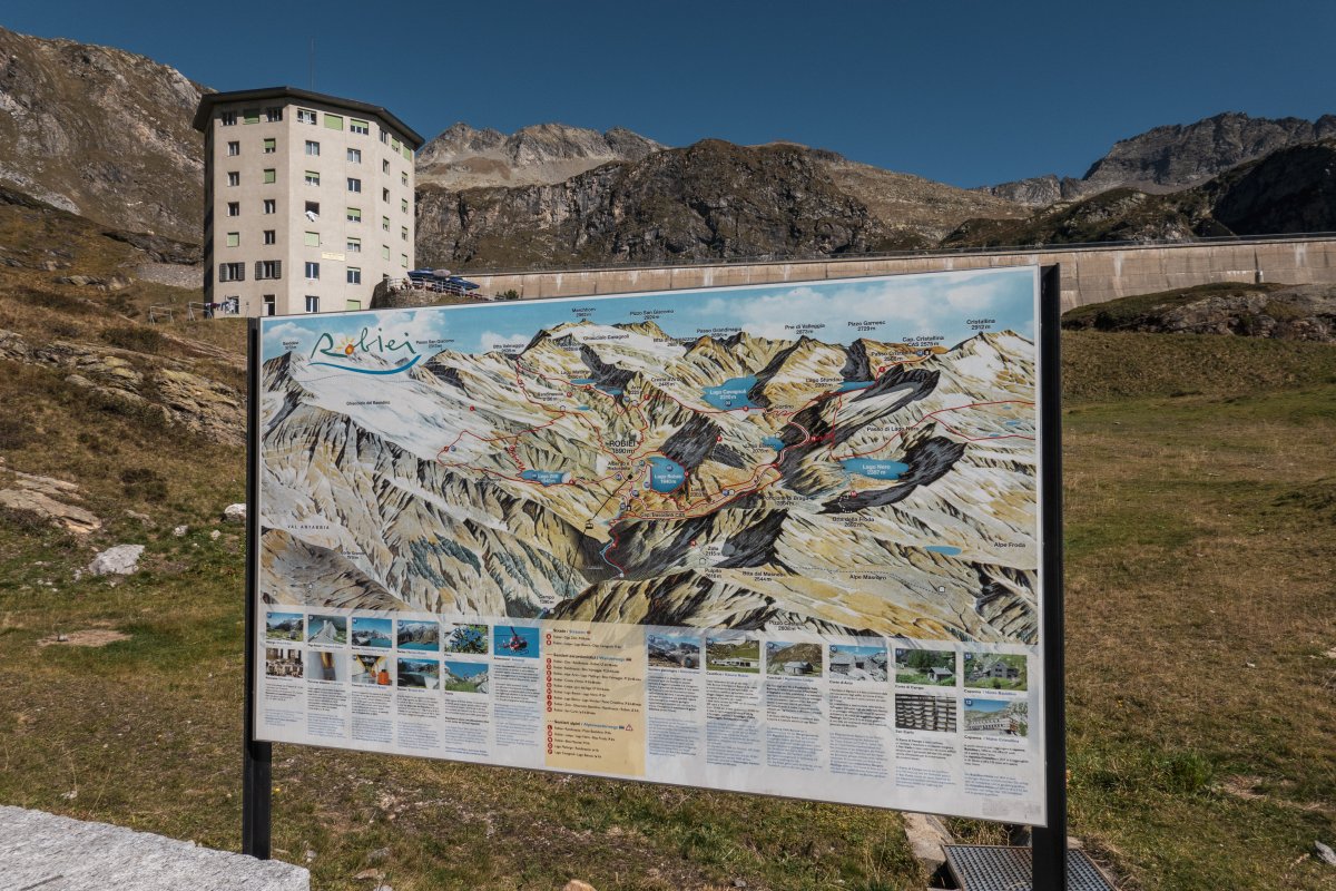 Lago Robièi, Oktober 2023