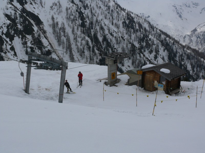 Schlepplift Stafel, April 2009