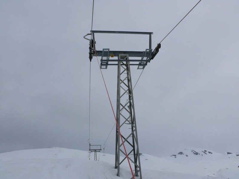 Schlepplift Stafel, April 2009