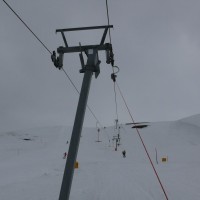 Schlepplift Fleschboden, April 2009