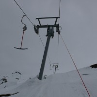 Schlepplift Fleschboden, April 2009