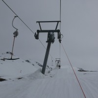 Schlepplift Fleschboden, April 2009