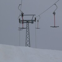 Kurve Schlepplift Stafel, April 2009