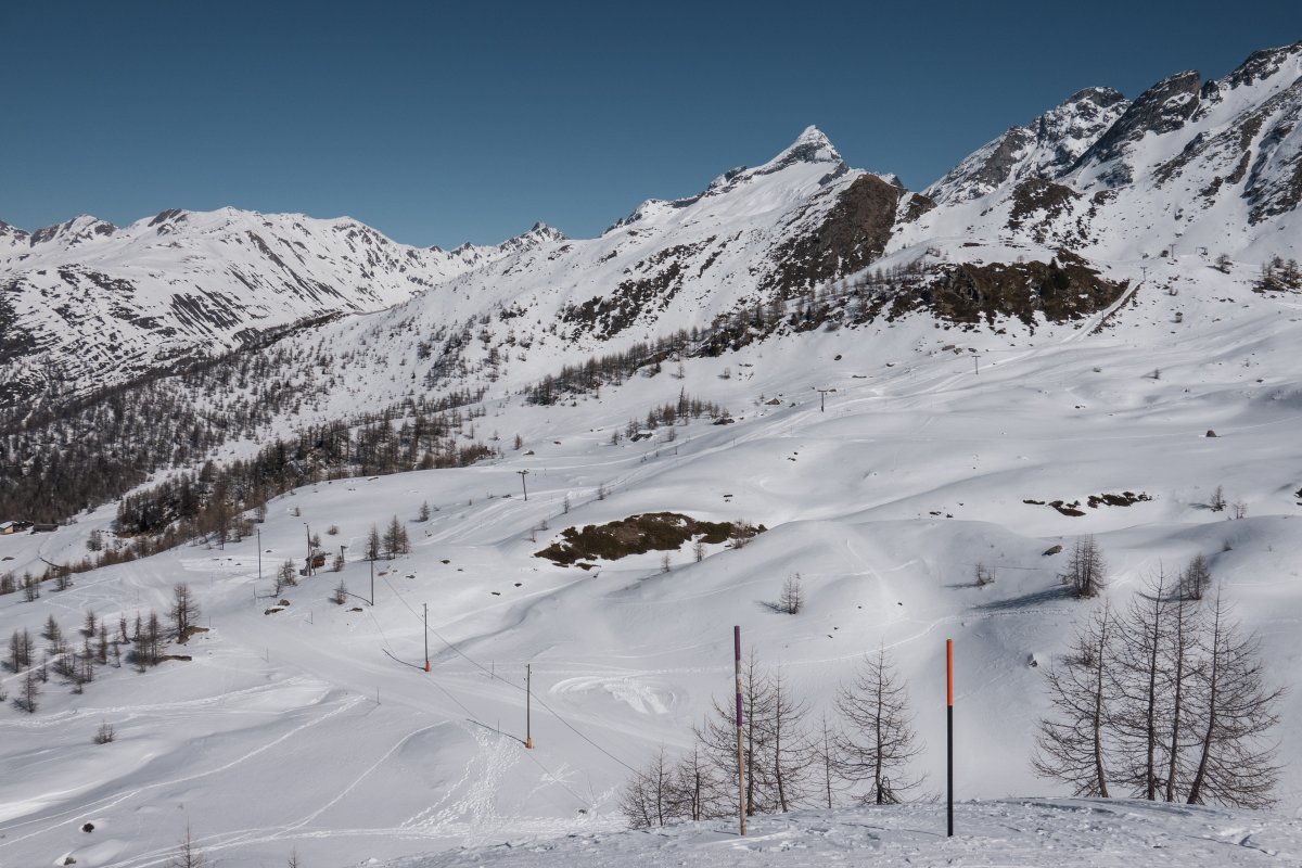 Skigebiet Wasenalp am Simplonpass