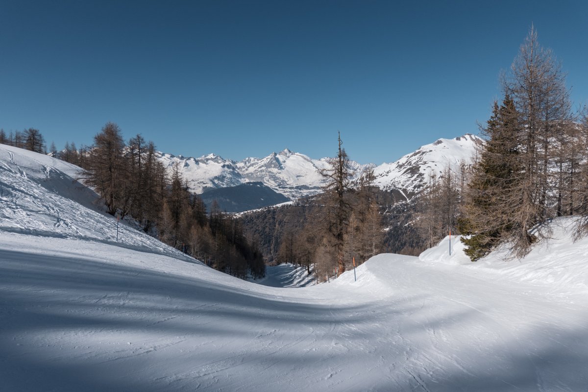 Skifahren am Simplon in Rothwald