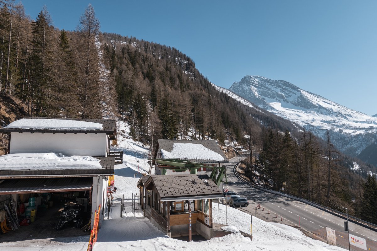 Skifahren am Simplon in Rothwald