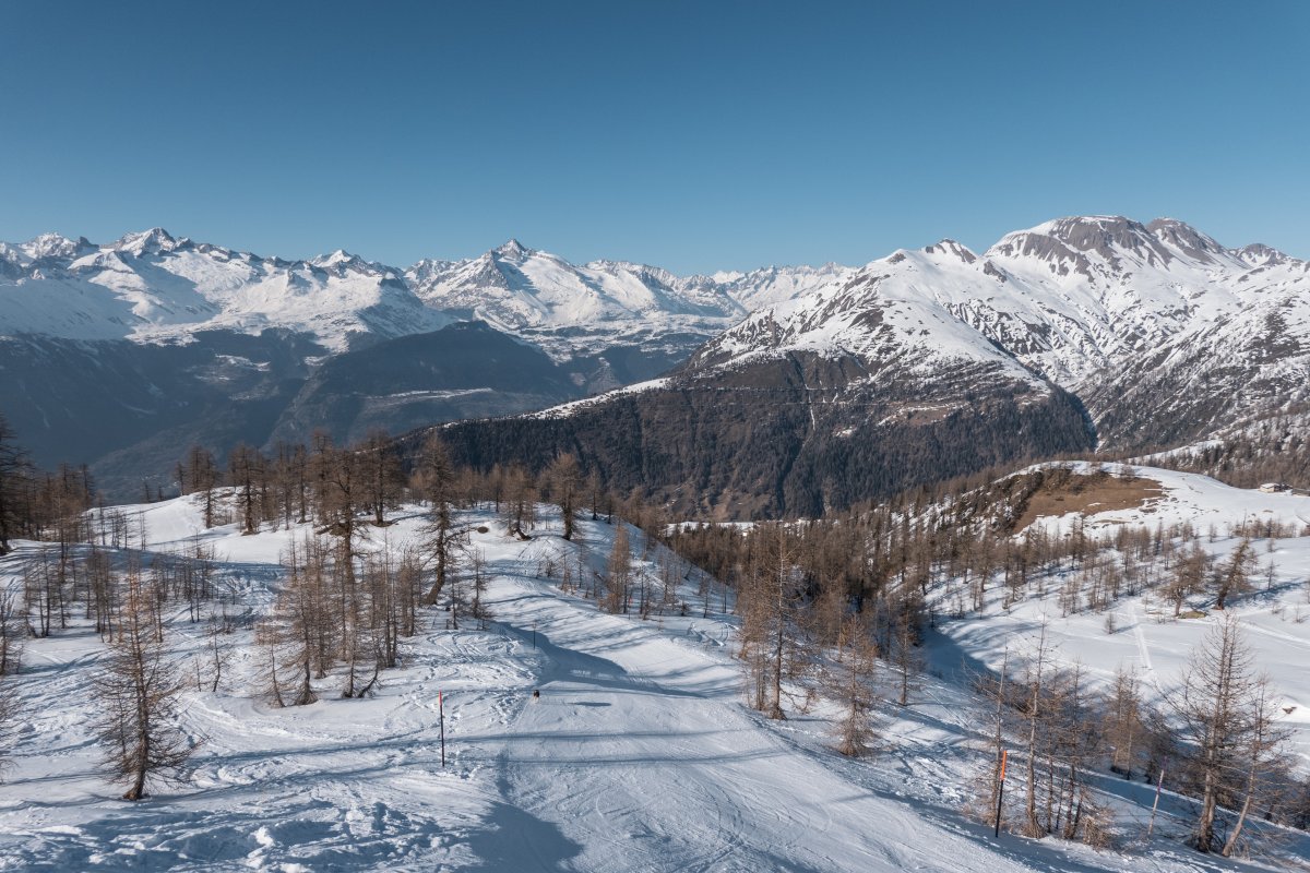 Skifahren am Simplon in Rothwald