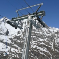 Schlepplift Furggu, April 2009