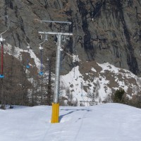 Schlepplift Furggu, April 2009