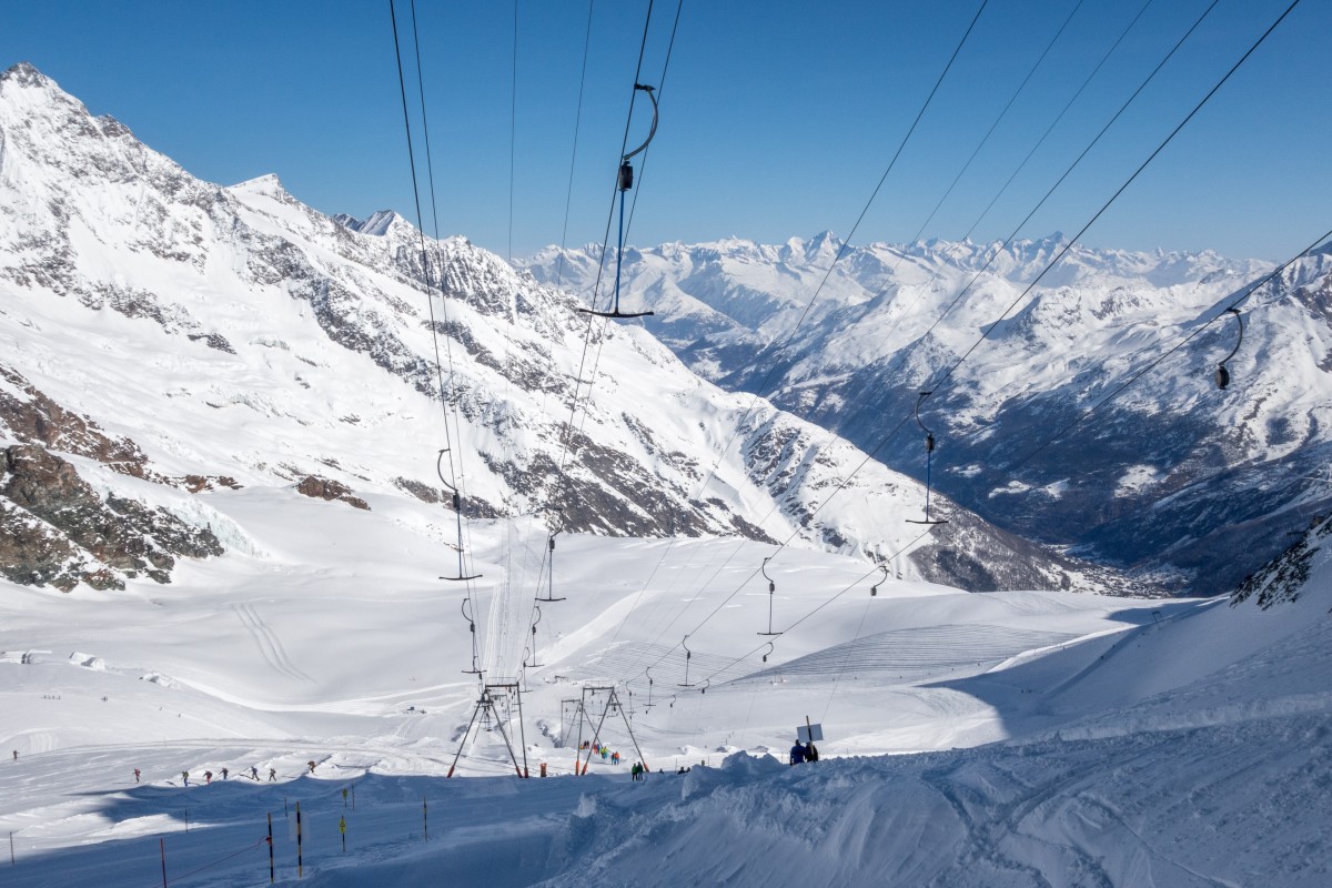 Sommerskigebiet Saas Fee