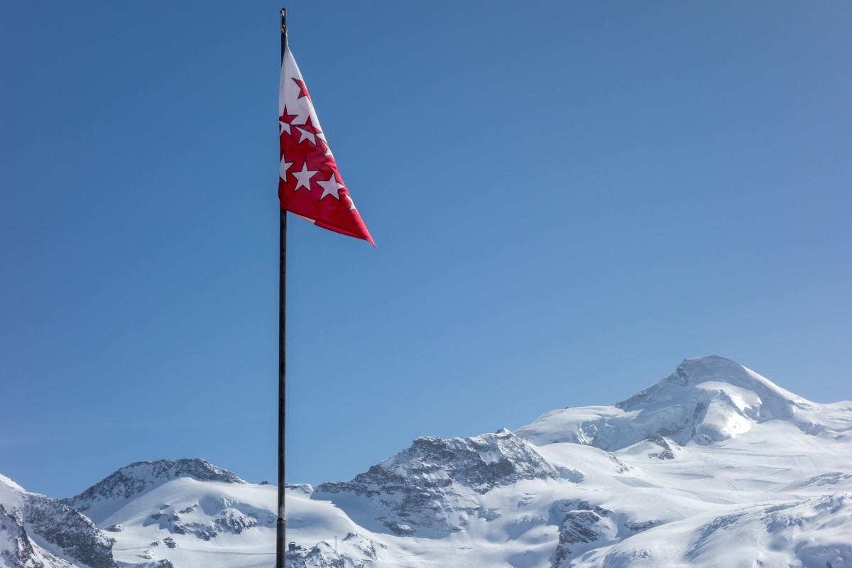 Panorama vom Hannig, April 2018
