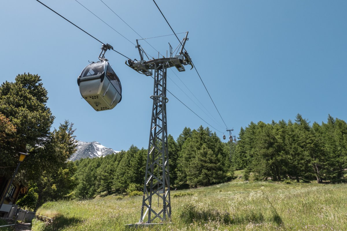 Hannigbahn in Saas-Fee