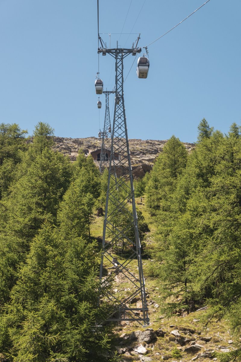 Hannigbahn in Saas-Fee