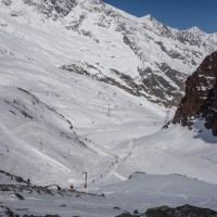 Schlepplift Egginerjoch, April 2018