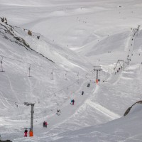 Schlepplift Egginerjoch, April 2018