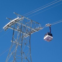 Kabinenbahn Maste 4-Felskinn (Alpinexpress), April 2018