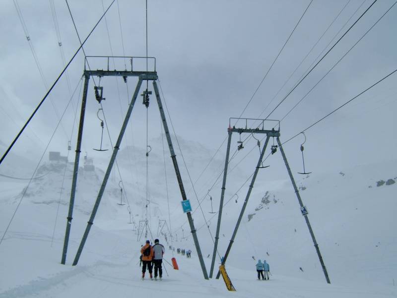 Schlepplifte Egginer, April 2006