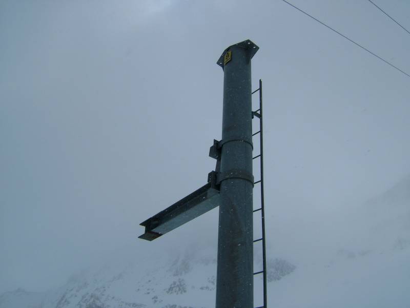 Ehemaliger Schlepplift Hinterallalin, April 2006