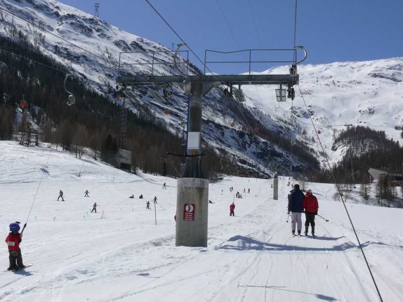 Übungslifte Biffig, April 2009