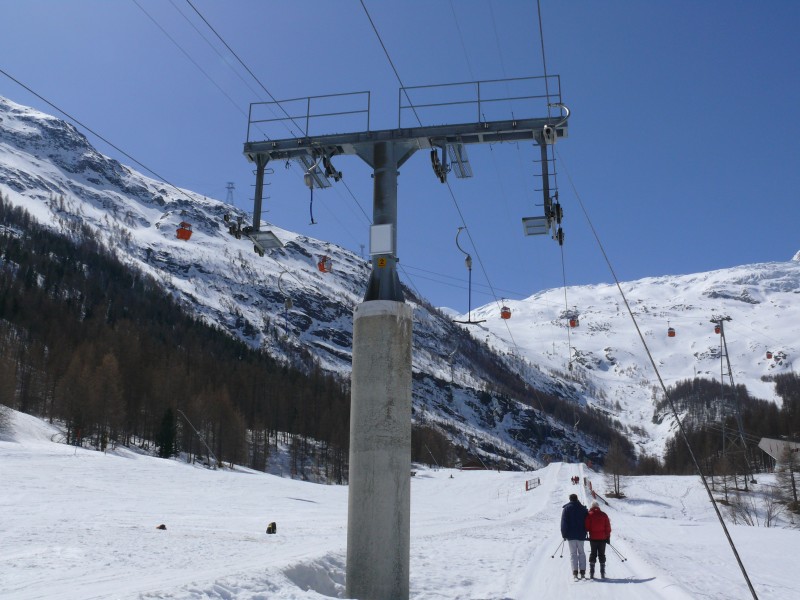 Übungslifte Biffig, April 2009