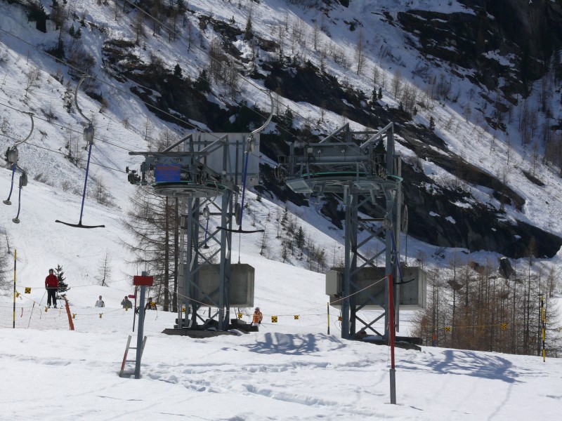 Übungslifte Biffig, April 2009