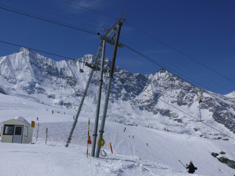 Schlepplift Egginer 1, April 2009