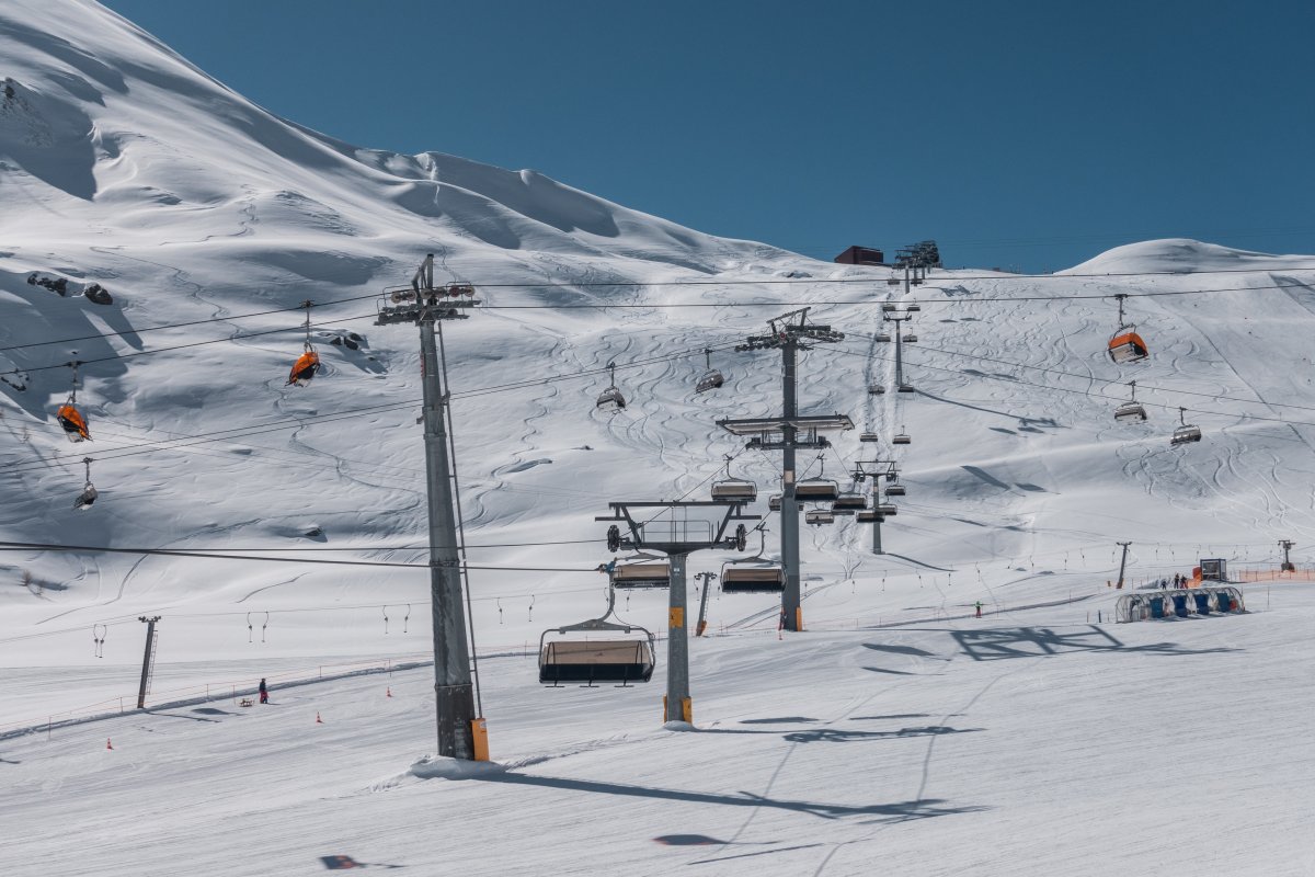Sesselbahn Möser-Alp Trida Sattel, März 2021