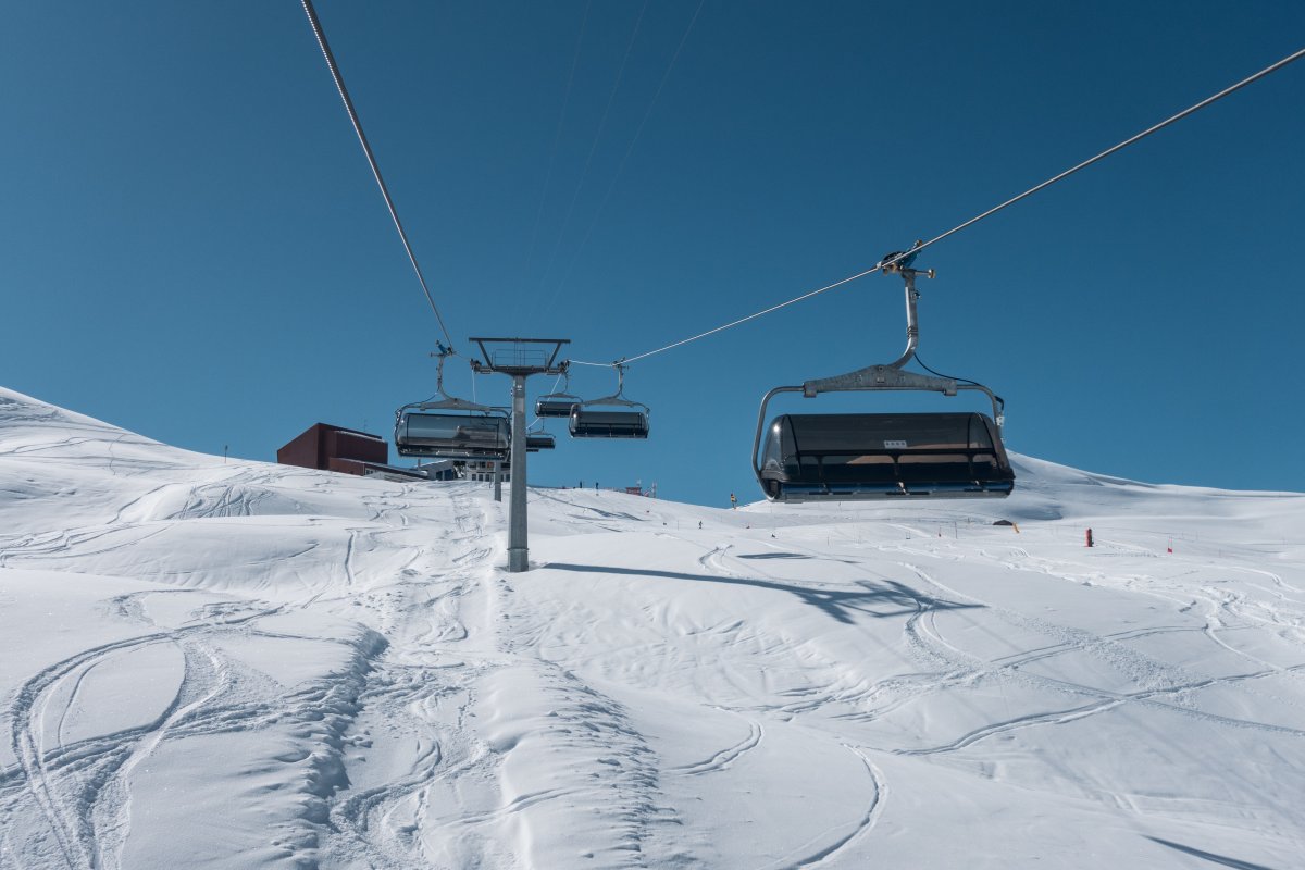 Sesselbahn Möser-Alp Trida Sattel, März 2021