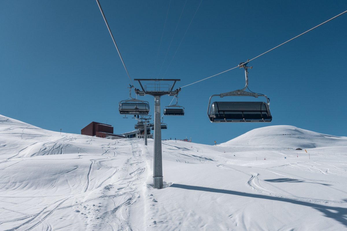 Sesselbahn Möser-Alp Trida Sattel, März 2021