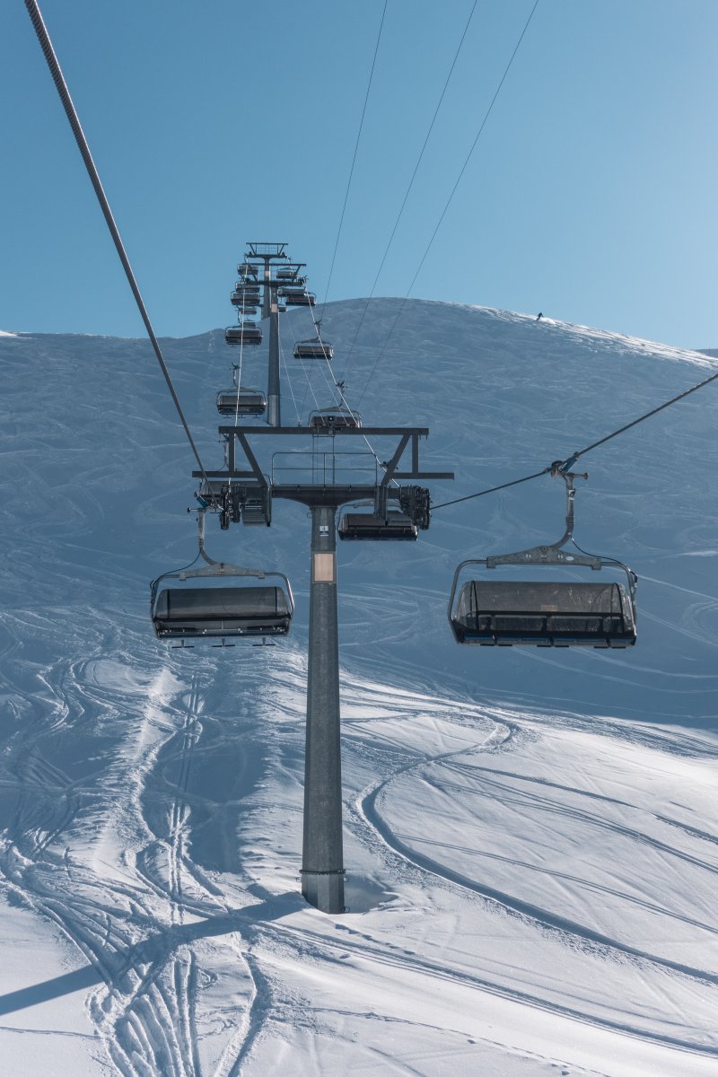 Sesselbahn Möser-Alp Trida Sattel, März 2021