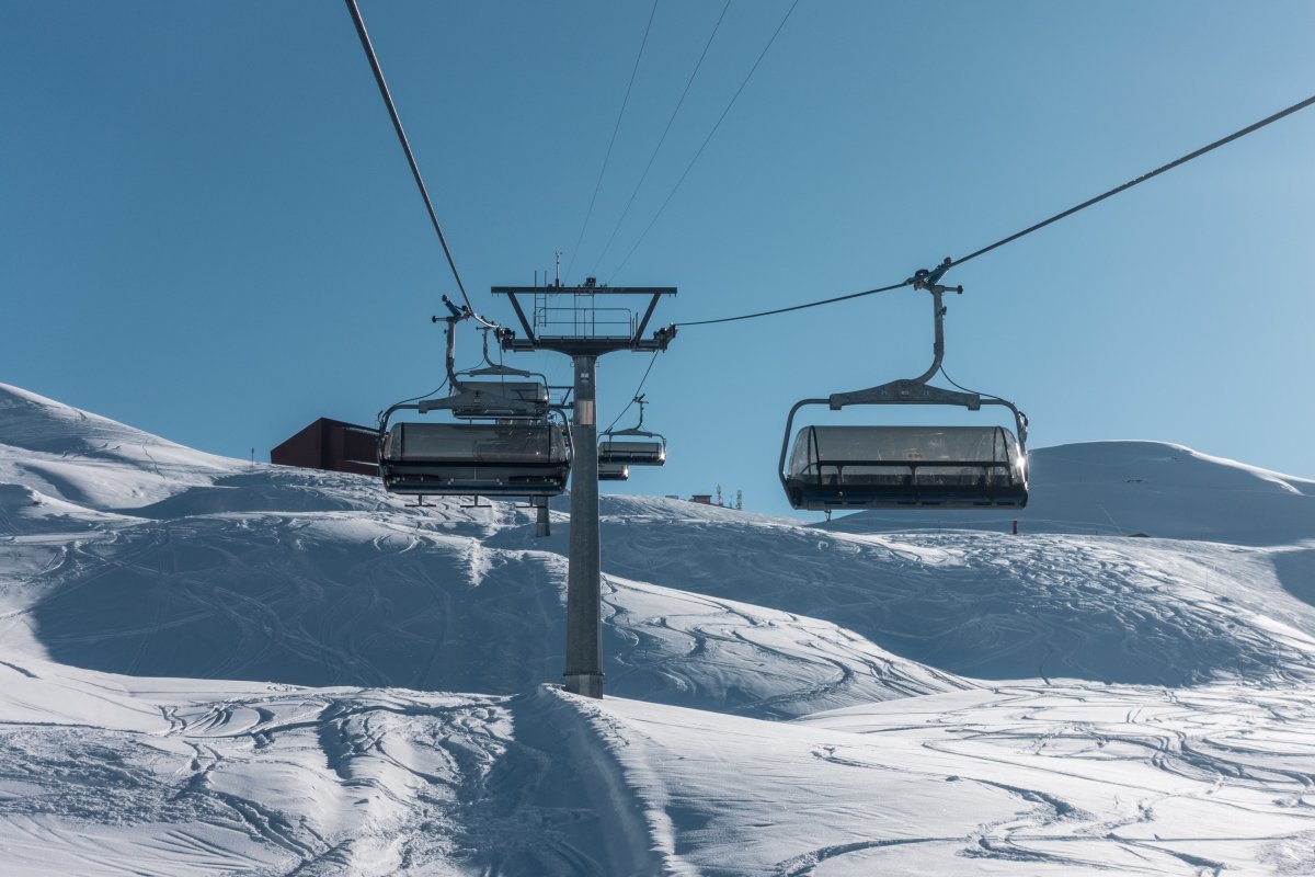 Sesselbahn Möser-Alp Trida Sattel, März 2021