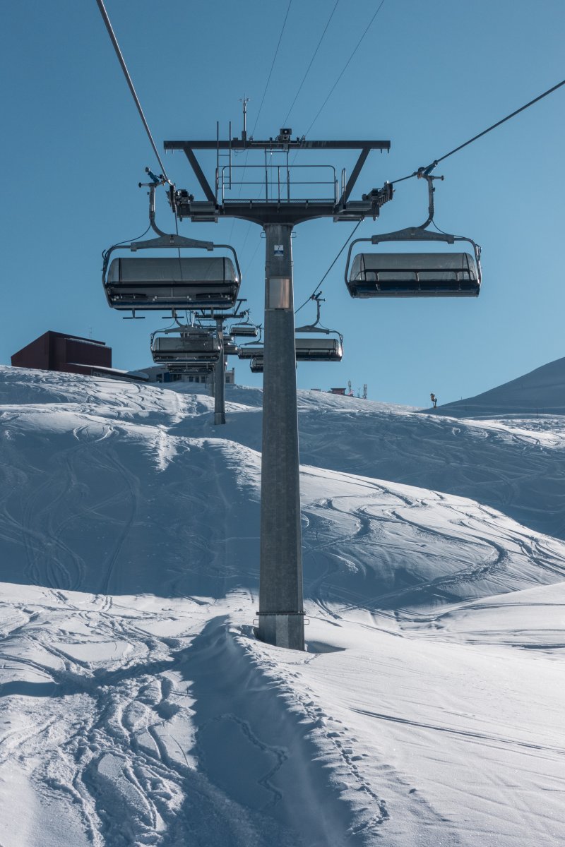 Sesselbahn Möser-Alp Trida Sattel, März 2021