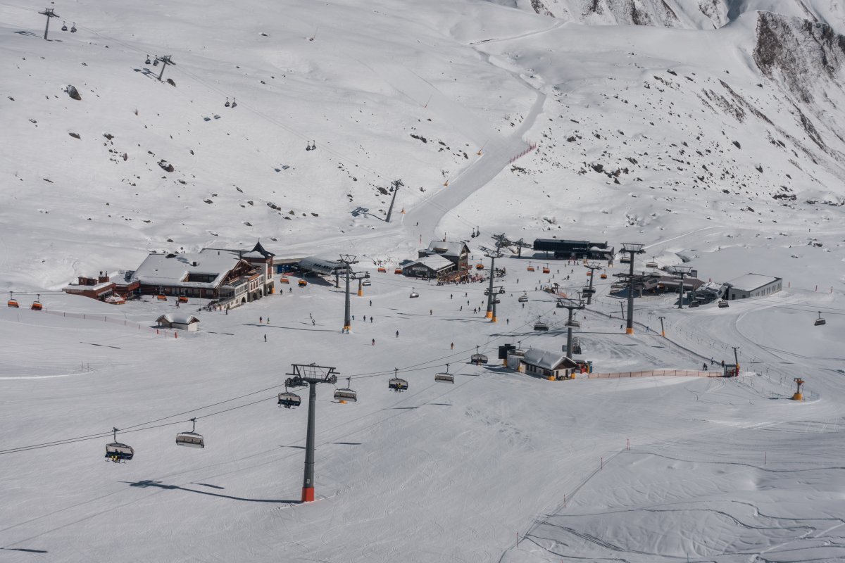 Sesselbahn Alp Trida-Blais Gronda, März 2021