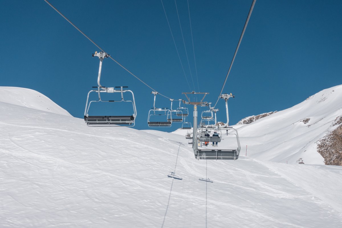 Sesselbahn Alp Bella-Grivalea, März 2021