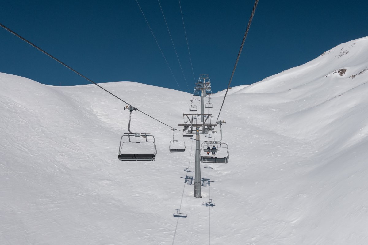 Sesselbahn Alp Bella-Grivalea, März 2021