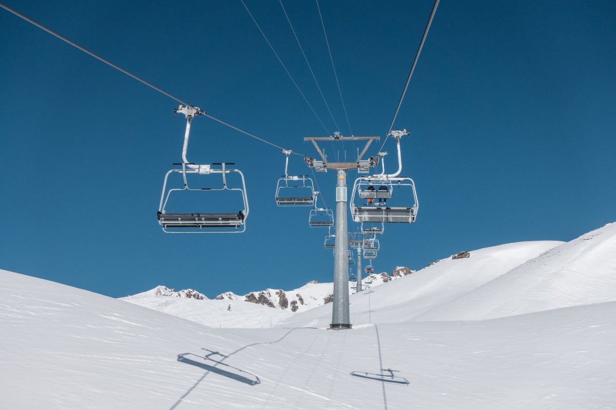 Sesselbahn Alp Bella-Grivalea, März 2021