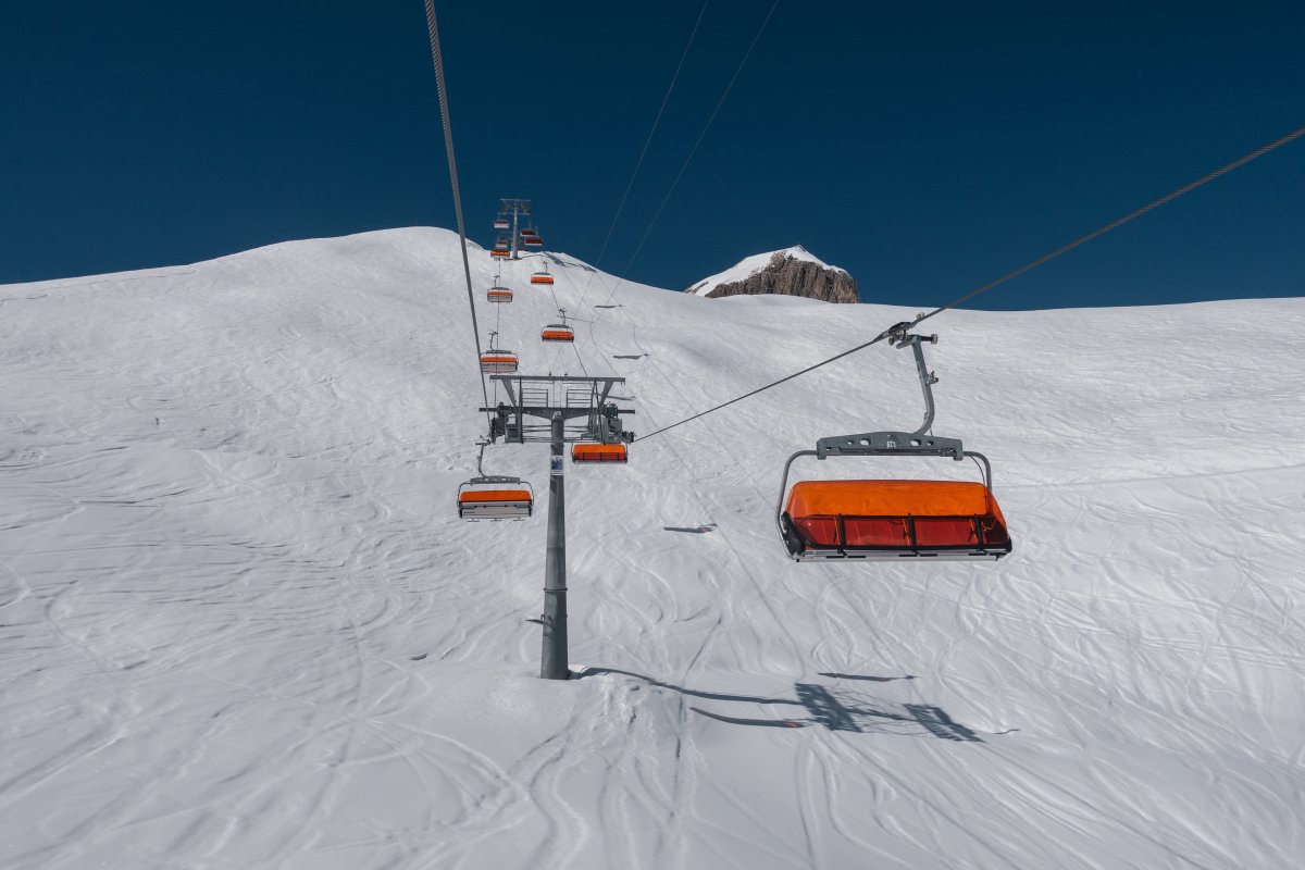 Sesselbahn Alp Bella-Muller, März 2021