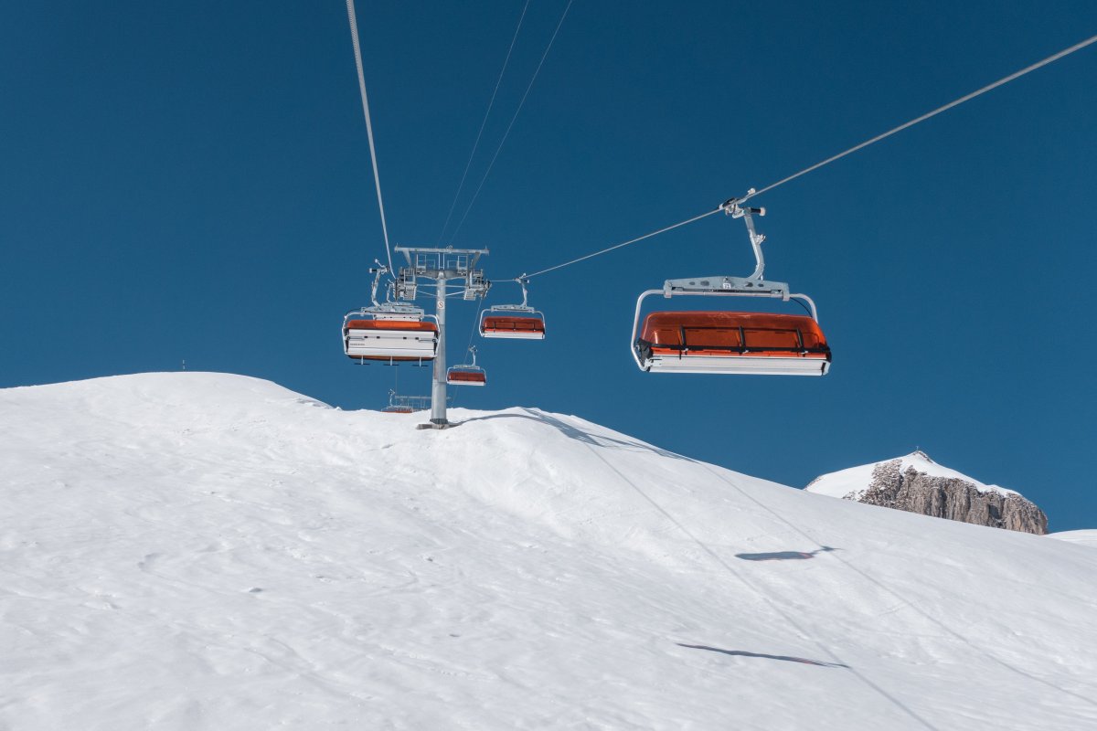 Sesselbahn Alp Bella-Muller, März 2021