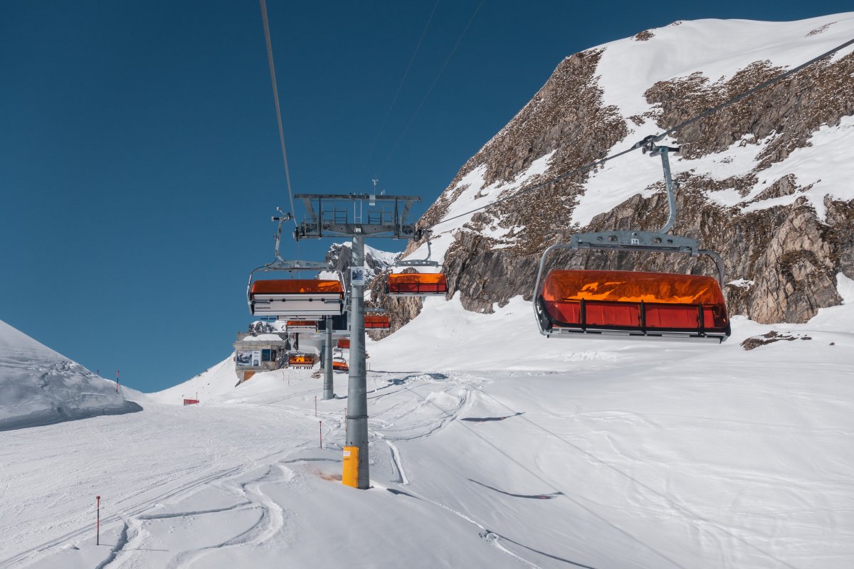 Sesselbahn Alp Bella-Muller, März 2021