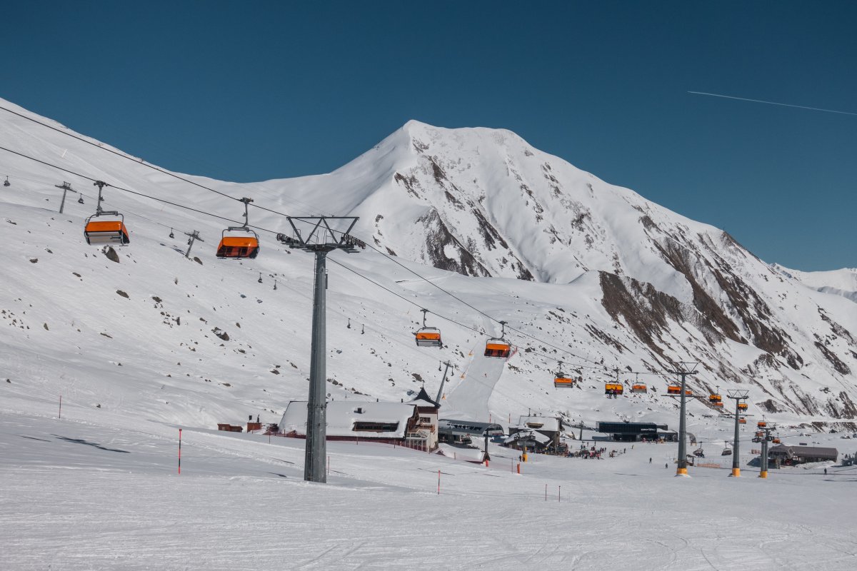 Sesselbahn Alp Trida-Flimsattel, März 2021