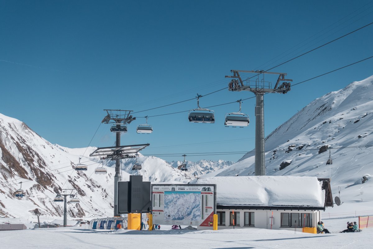 Sesselbahn Alp Trida-Blais Gronda, März 2021