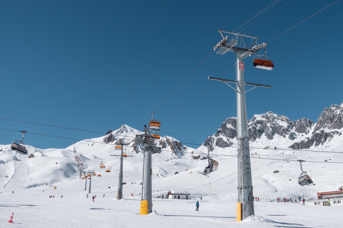 Sesselbahnen Möser-Alp Trida Sattel und Alp Trida-Flimsattel, März 2021, März 2021