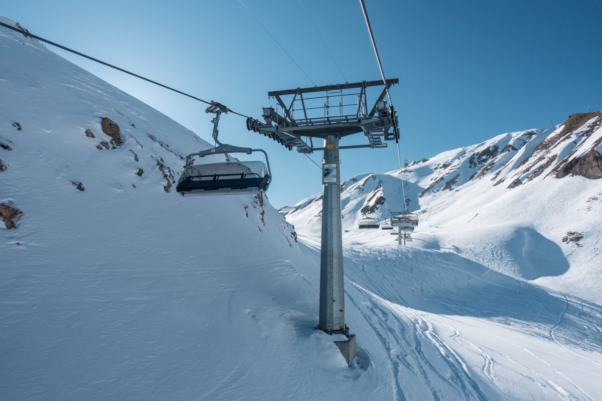 Sesselbahn Planer Salaas-Greitspitz, März 2021