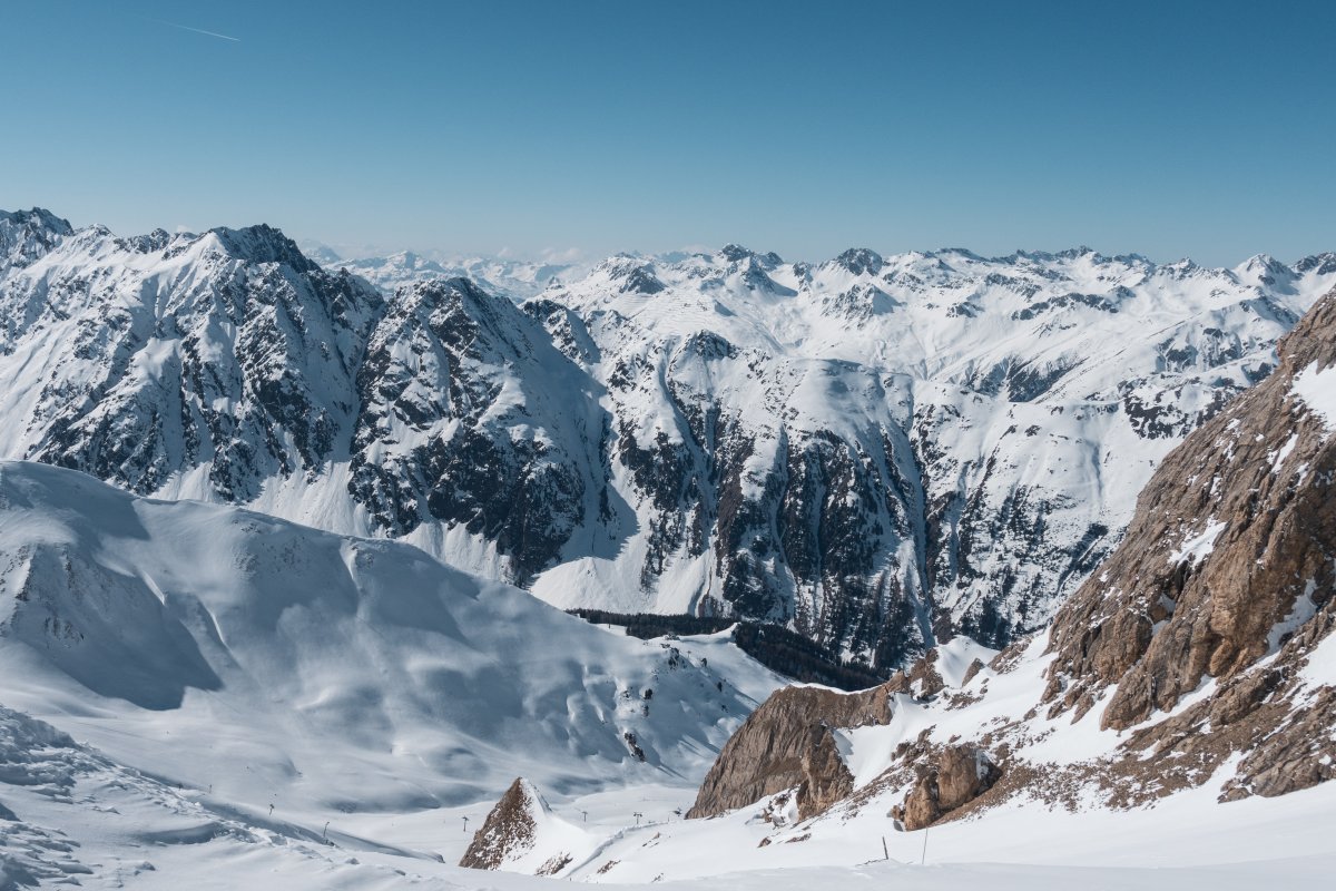 Panorama von der Greitspitz, März 2021