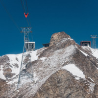 Luftseilbahnen Samnaun-Alp Trida Sattel, März 2021