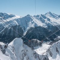 Luftseilbahnen Samnaun-Alp Trida Sattel, März 2021