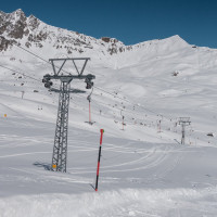 Schlepplift Alp Trida Eck, März 2021