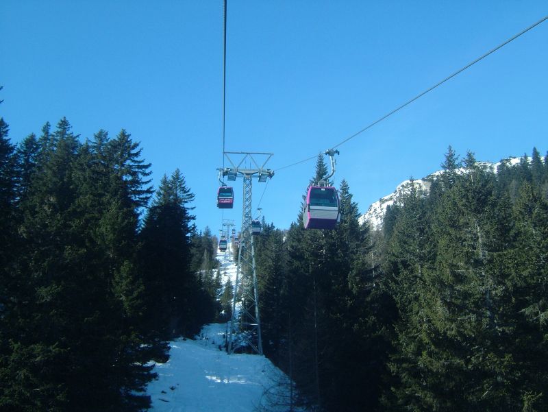 Kabinenbahn Alpe Fracch-Confin Basso, Dezember 2006