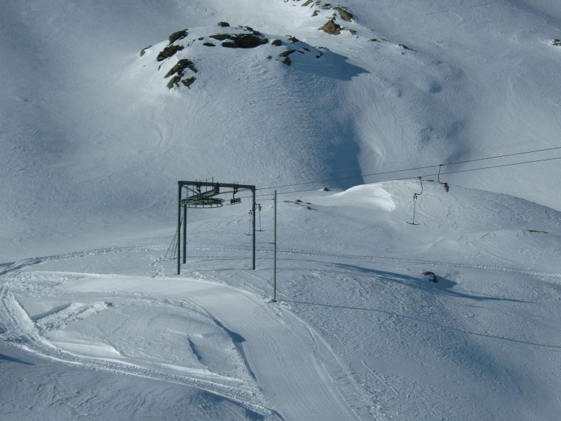 Bergstation des Schlepplifts Pizzo Rotondo, Dezember 2006